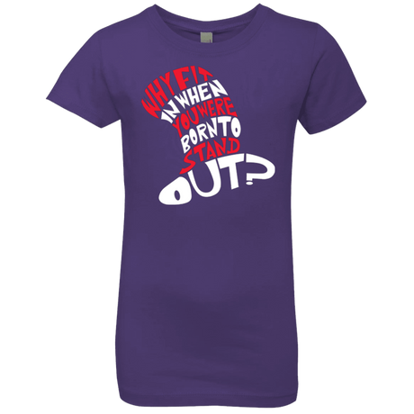 T-Shirts Purple Rush / YXS Cat In The Hat Girls Premium T-Shirt