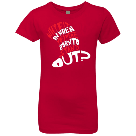 T-Shirts Red / YXS Cat In The Hat Girls Premium T-Shirt