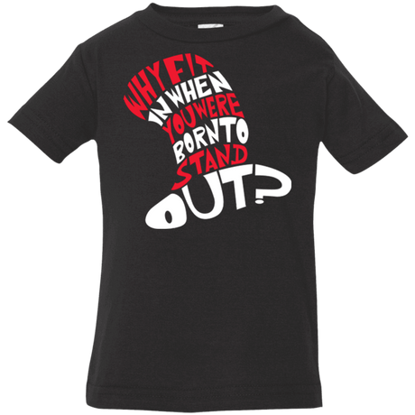 T-Shirts Black / 6 Months Cat In The Hat Infant Premium T-Shirt