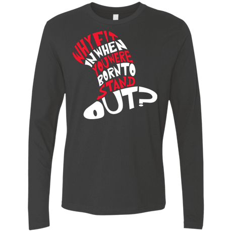 T-Shirts Heavy Metal / Small Cat In The Hat Men's Premium Long Sleeve