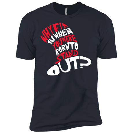 T-Shirts Indigo / X-Small Cat In The Hat Men's Premium T-Shirt