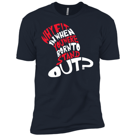 T-Shirts Midnight Navy / X-Small Cat In The Hat Men's Premium T-Shirt