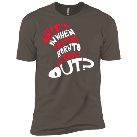 T-Shirts Warm Grey / X-Small Cat In The Hat Men's Premium T-Shirt