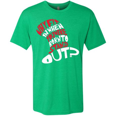 T-Shirts Envy / Small Cat In The Hat Men's Triblend T-Shirt