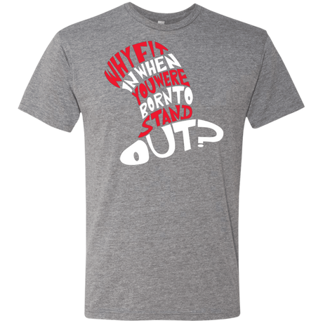 T-Shirts Premium Heather / Small Cat In The Hat Men's Triblend T-Shirt