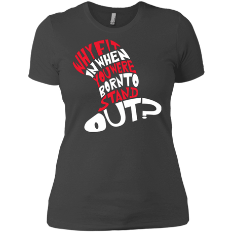 T-Shirts Heavy Metal / X-Small Cat In The Hat Women's Premium T-Shirt