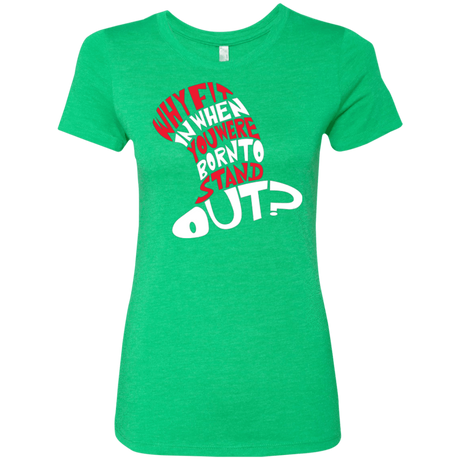 T-Shirts Envy / Small Cat In The Hat Women's Triblend T-Shirt