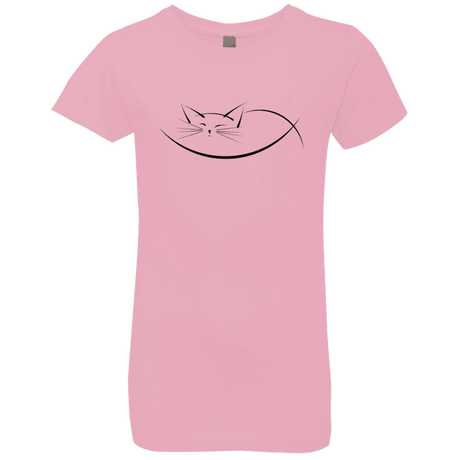 T-Shirts Light Pink / YXS Cat Nap Girls Premium T-Shirt