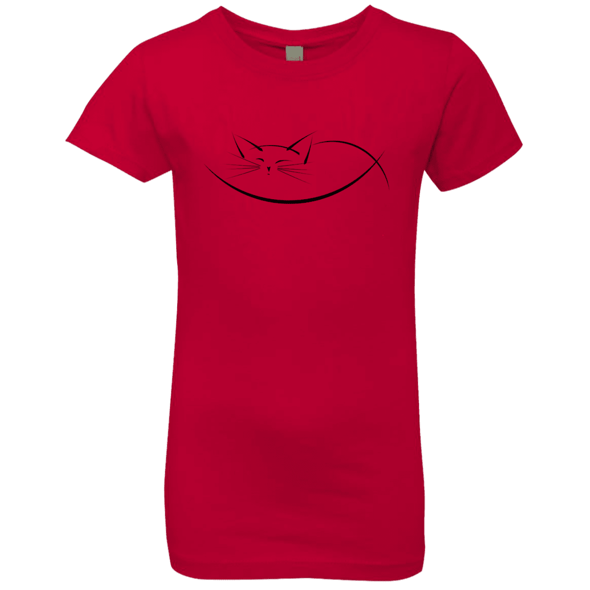 T-Shirts Red / YXS Cat Nap Girls Premium T-Shirt