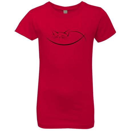 T-Shirts Red / YXS Cat Nap Girls Premium T-Shirt