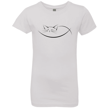 T-Shirts White / YXS Cat Nap Girls Premium T-Shirt