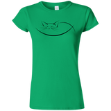 T-Shirts Irish Green / S Cat Nap Junior Slimmer-Fit T-Shirt