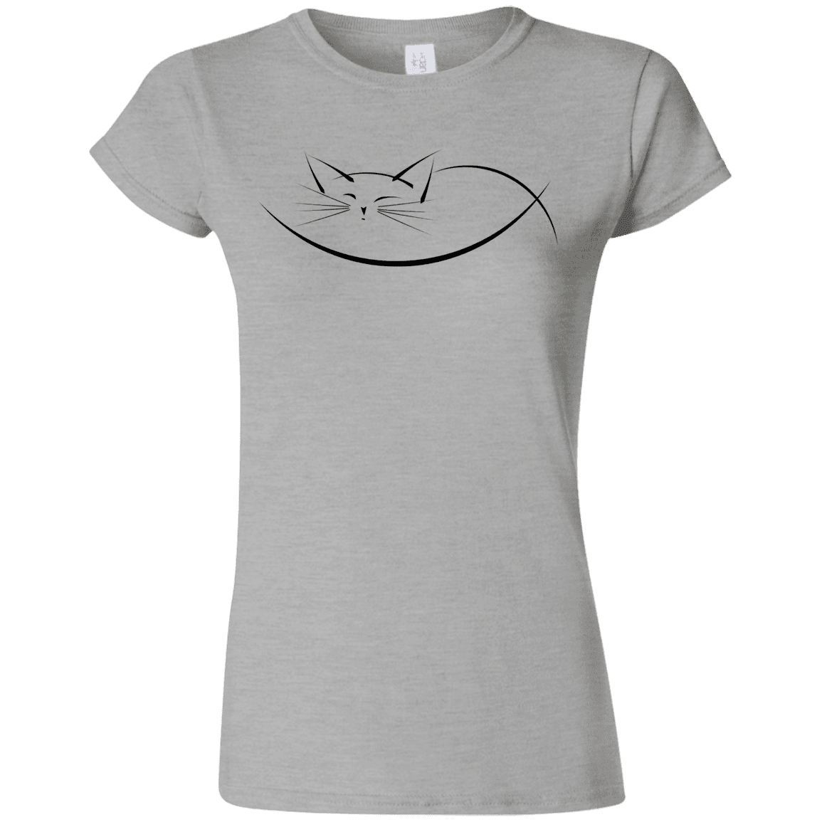 T-Shirts Sport Grey / S Cat Nap Junior Slimmer-Fit T-Shirt