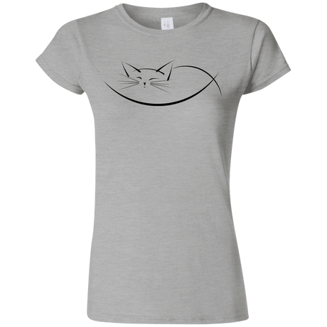 T-Shirts Sport Grey / S Cat Nap Junior Slimmer-Fit T-Shirt