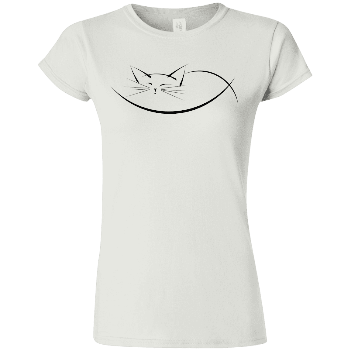 T-Shirts White / S Cat Nap Junior Slimmer-Fit T-Shirt