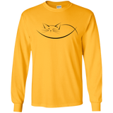 T-Shirts Gold / S Cat Nap Men's Long Sleeve T-Shirt