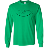 T-Shirts Irish Green / S Cat Nap Men's Long Sleeve T-Shirt