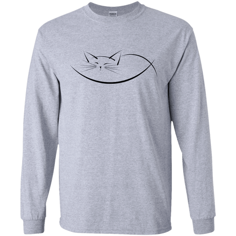 T-Shirts Sport Grey / S Cat Nap Men's Long Sleeve T-Shirt