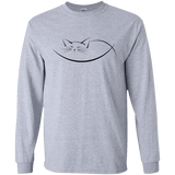 T-Shirts Sport Grey / S Cat Nap Men's Long Sleeve T-Shirt