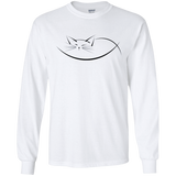 T-Shirts White / S Cat Nap Men's Long Sleeve T-Shirt