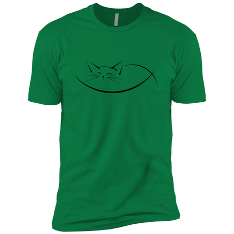 T-Shirts Kelly Green / X-Small Cat Nap Men's Premium T-Shirt