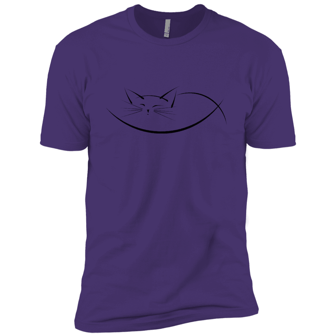 T-Shirts Purple Rush/ / X-Small Cat Nap Men's Premium T-Shirt