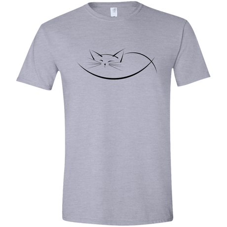 T-Shirts Sport Grey / X-Small Cat Nap Men's Semi-Fitted Softstyle