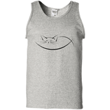 T-Shirts Ash / S Cat Nap Men's Tank Top