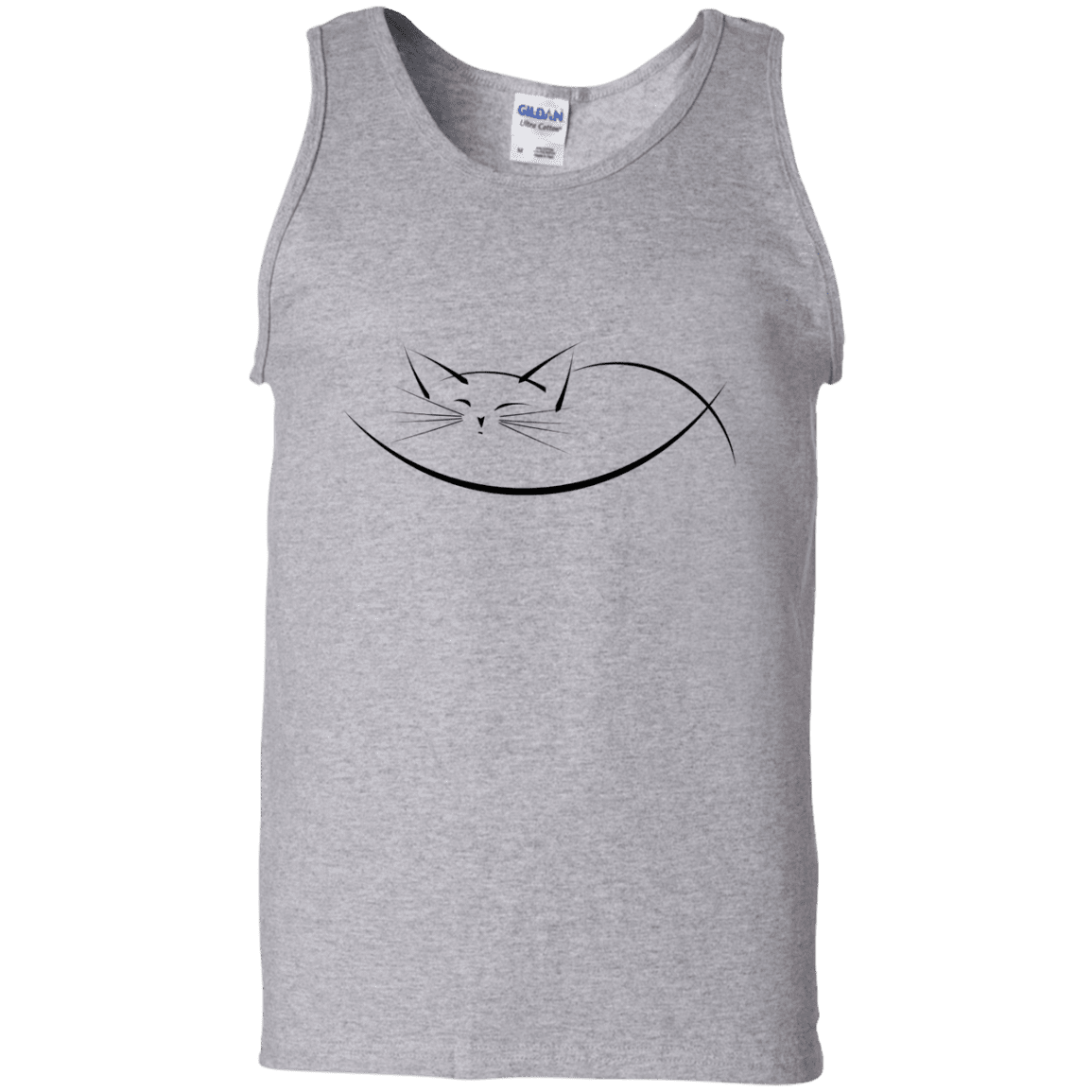 T-Shirts Sport Grey / S Cat Nap Men's Tank Top