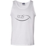T-Shirts White / S Cat Nap Men's Tank Top