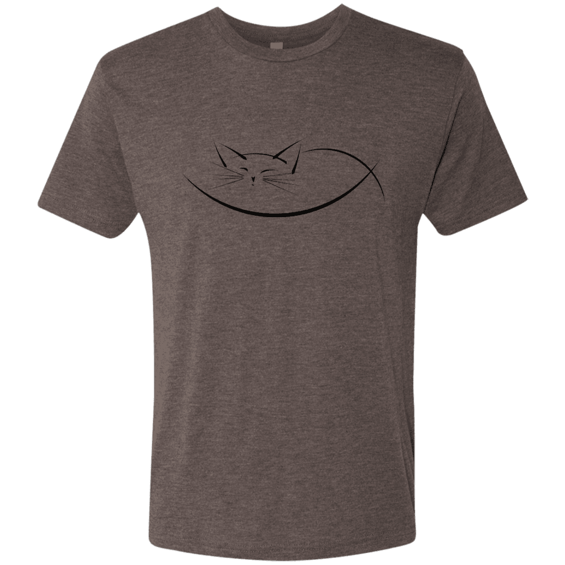 T-Shirts Macchiato / S Cat Nap Men's Triblend T-Shirt