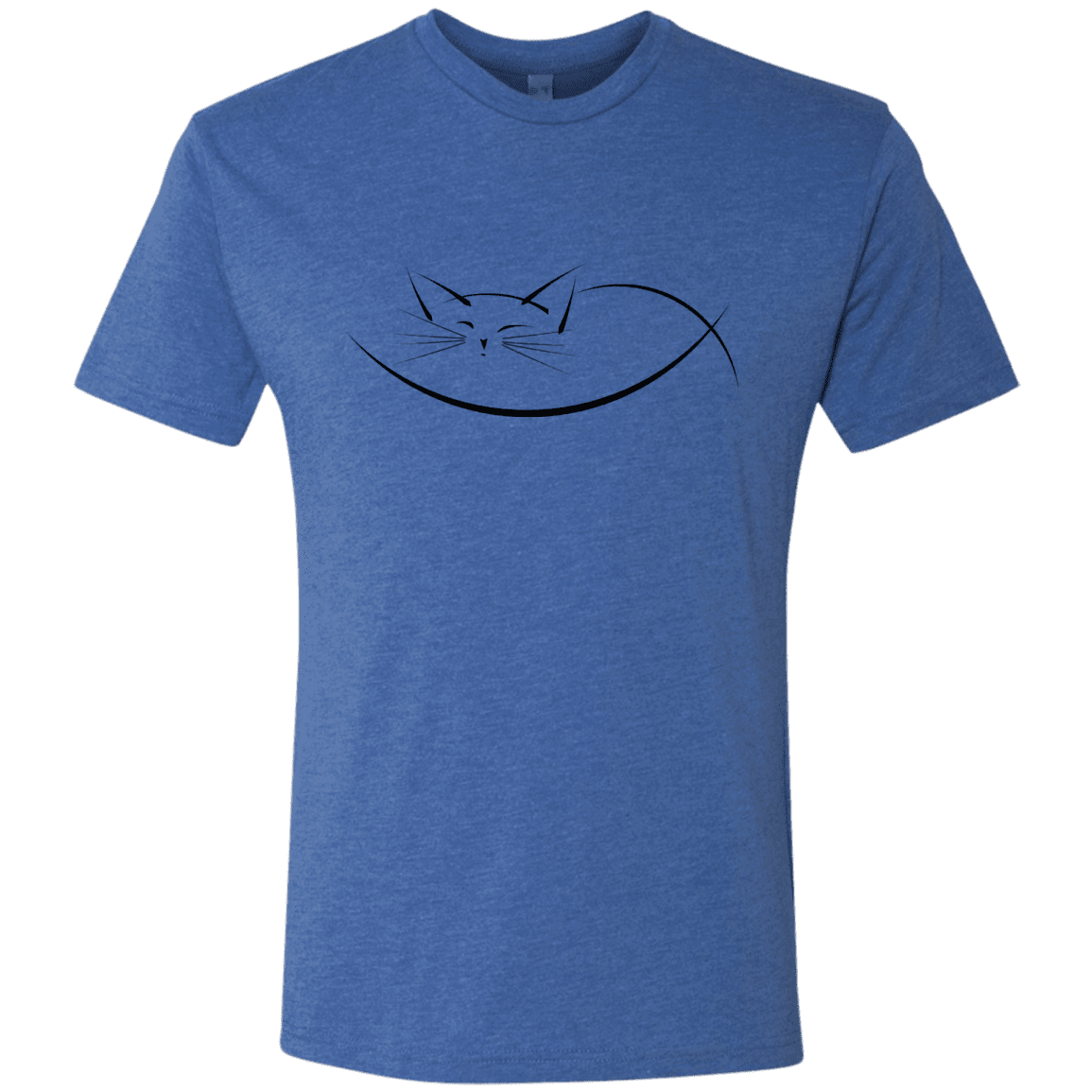 T-Shirts Vintage Royal / S Cat Nap Men's Triblend T-Shirt