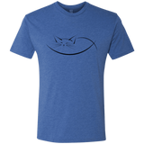 T-Shirts Vintage Royal / S Cat Nap Men's Triblend T-Shirt