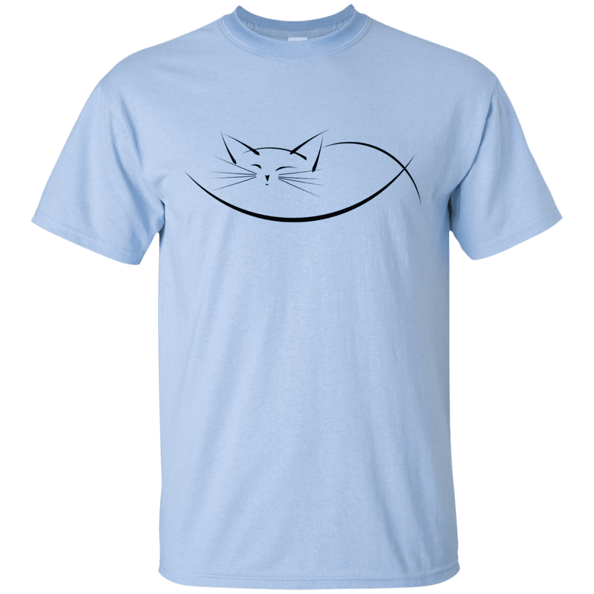 T-Shirts Light Blue / S Cat Nap T-Shirt