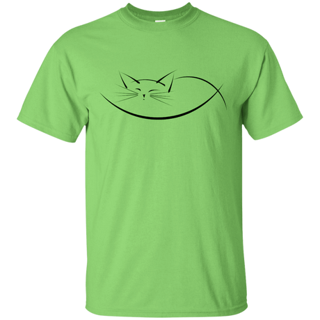 T-Shirts Lime / S Cat Nap T-Shirt