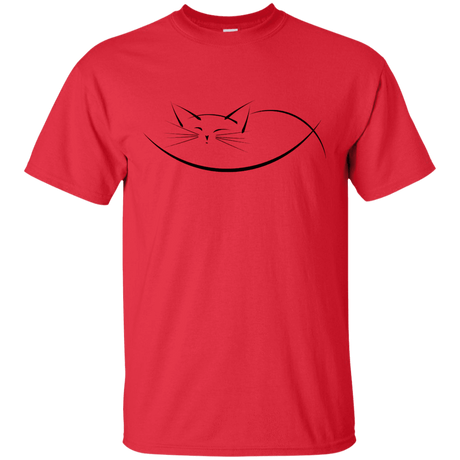 T-Shirts Red / S Cat Nap T-Shirt