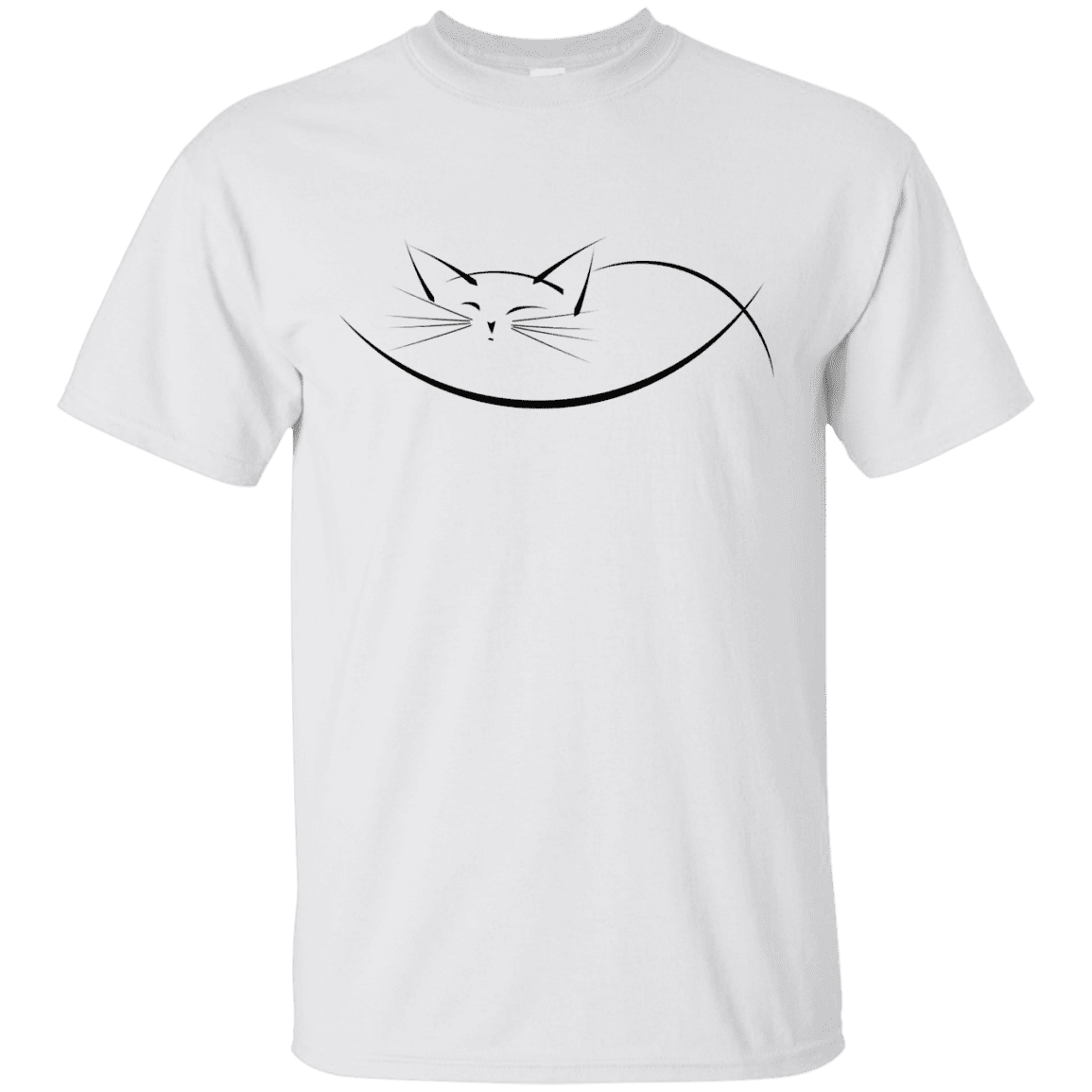 T-Shirts White / S Cat Nap T-Shirt