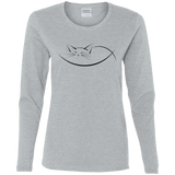 T-Shirts Sport Grey / S Cat Nap Women's Long Sleeve T-Shirt