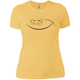 T-Shirts Banana Cream/ / X-Small Cat Nap Women's Premium T-Shirt
