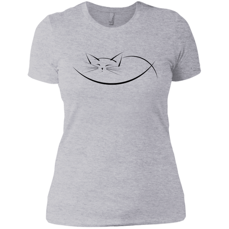 T-Shirts Heather Grey / X-Small Cat Nap Women's Premium T-Shirt