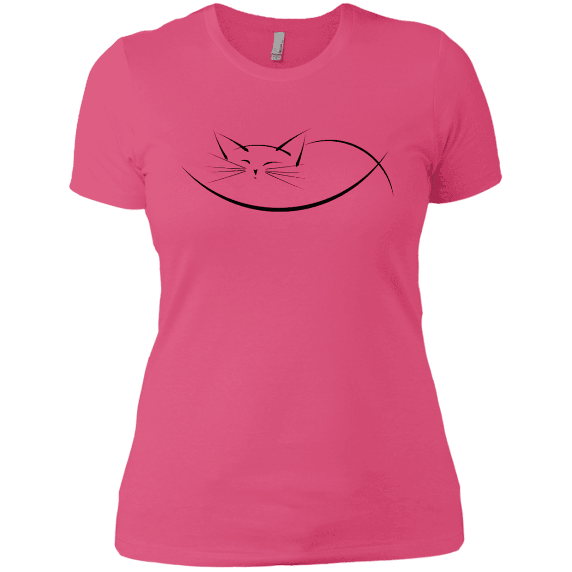 T-Shirts Hot Pink / X-Small Cat Nap Women's Premium T-Shirt