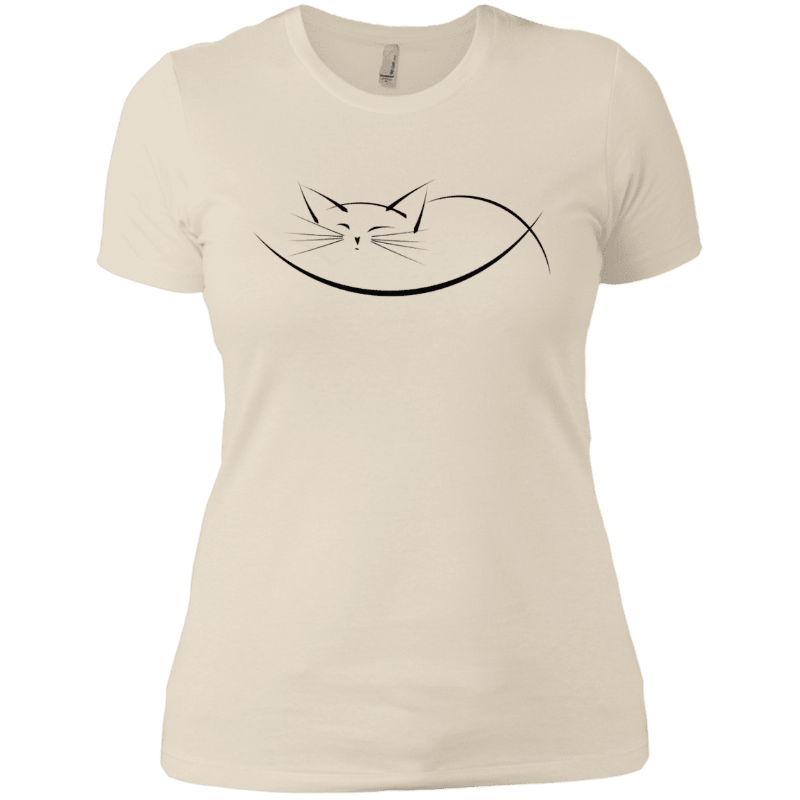 T-Shirts Ivory/ / X-Small Cat Nap Women's Premium T-Shirt