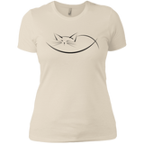 T-Shirts Ivory/ / X-Small Cat Nap Women's Premium T-Shirt