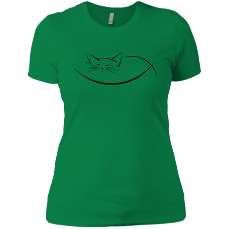 T-Shirts Kelly Green / X-Small Cat Nap Women's Premium T-Shirt