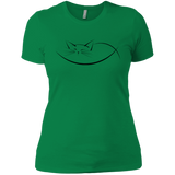 T-Shirts Kelly Green / X-Small Cat Nap Women's Premium T-Shirt