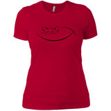 T-Shirts Red / X-Small Cat Nap Women's Premium T-Shirt