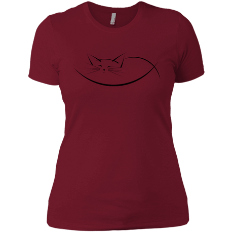 T-Shirts Scarlet / X-Small Cat Nap Women's Premium T-Shirt