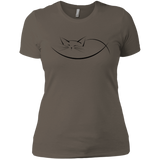 T-Shirts Warm Grey / X-Small Cat Nap Women's Premium T-Shirt