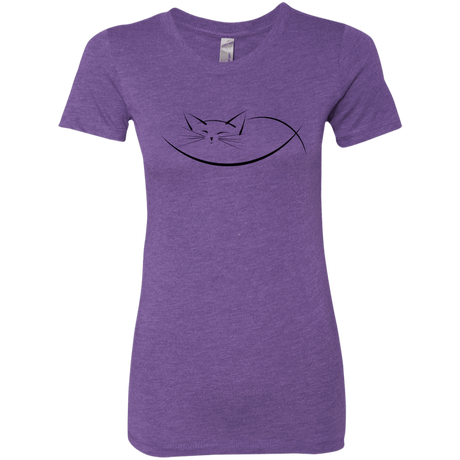 T-Shirts Purple Rush / S Cat Nap Women's Triblend T-Shirt