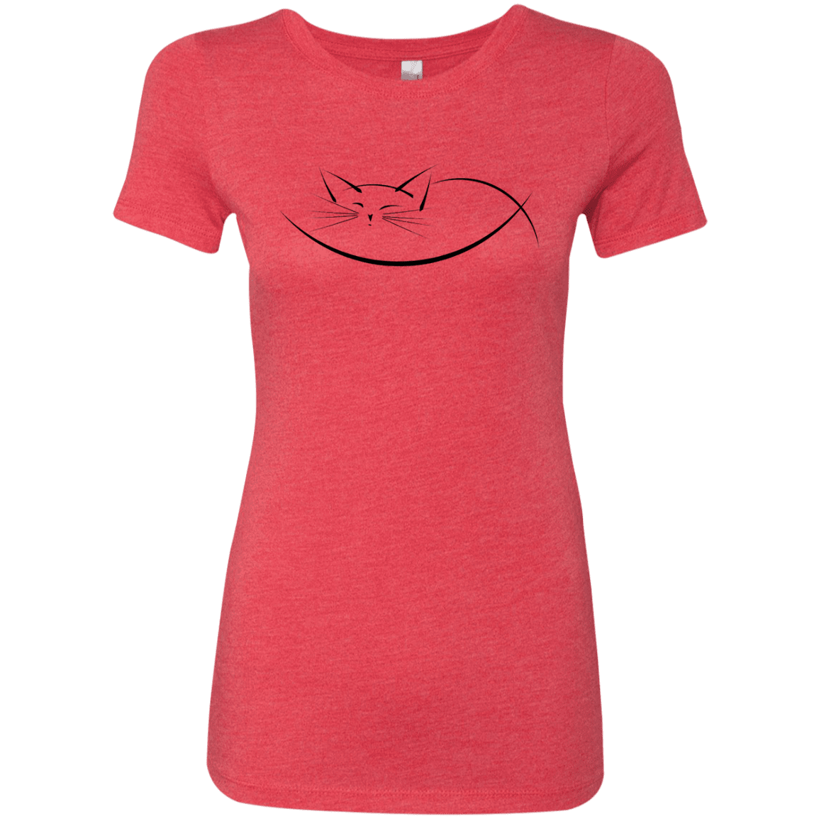 T-Shirts Vintage Red / S Cat Nap Women's Triblend T-Shirt